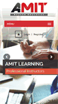 Mobile Screenshot of amit-learning.com